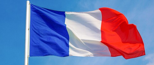 Bandiera nazionale francia - nazionale,