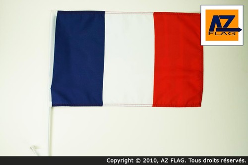 Bandiera per auto francia - per,